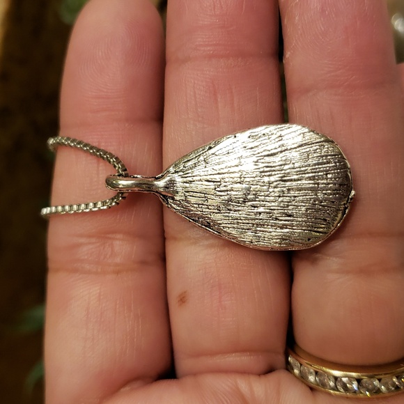 Turquoise Silver Necklace - Picture 5 of 6